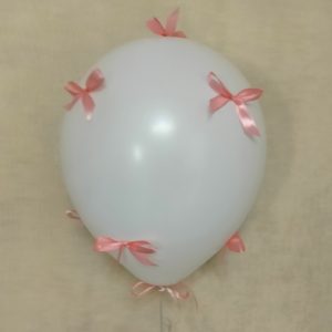 Шар с бантиками, 40 см.