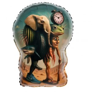 Шар Акула мемы, 60 см Шар Акула мемы, 60 см