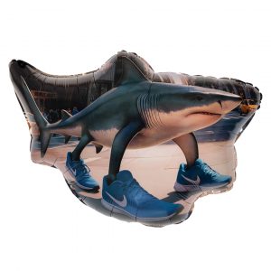 Шар Акула мемы, 60 см Шар Акула мемы, 60 см